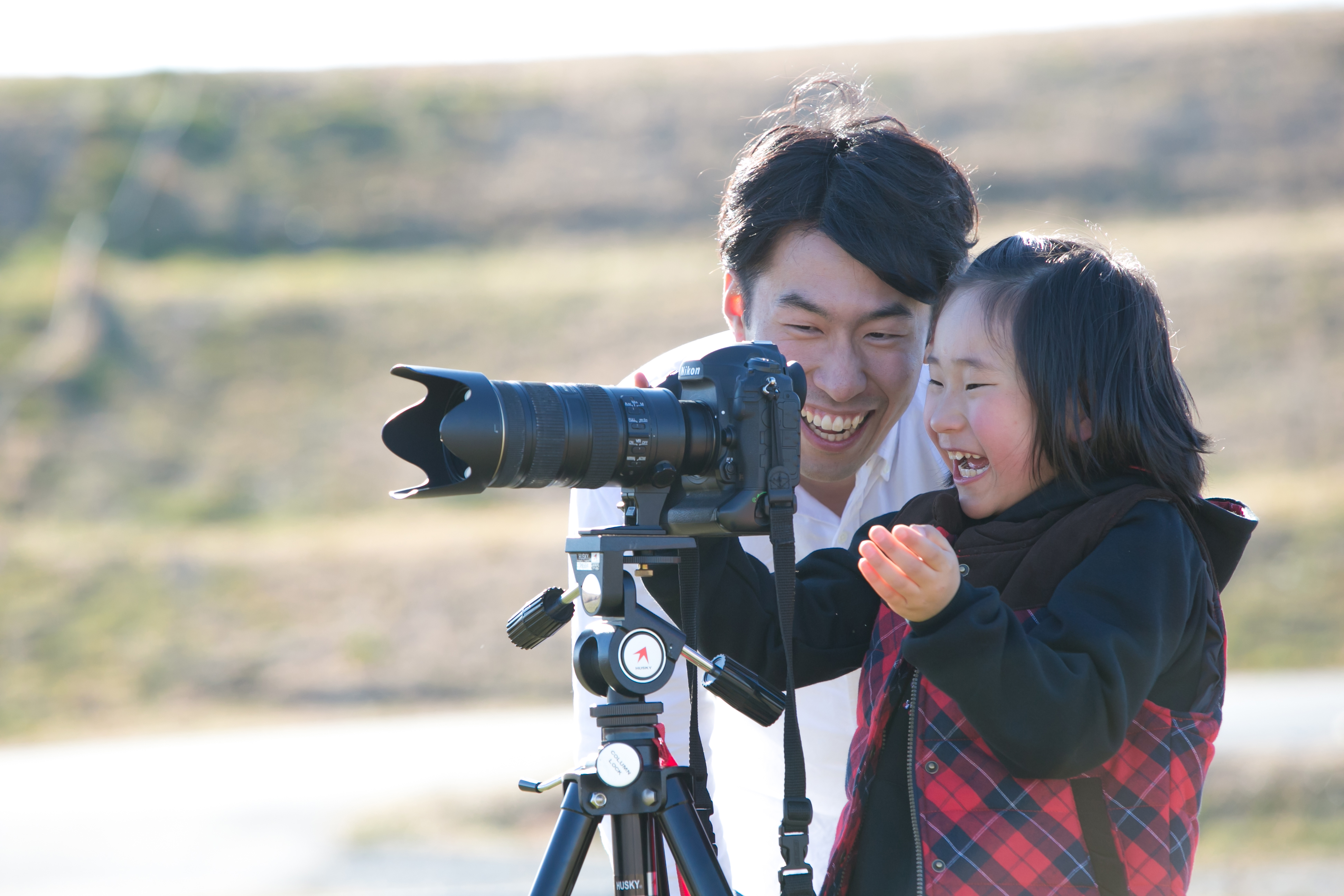 Gifte 代々木公園 親子で学んで撮影もできる プロカメラマン体験